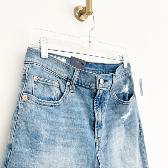 SOLD NEW GAP Denim Jean 9" Bermuda Short High Rise Size 27 / 4R - Picture 6 of 9